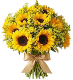 Citrus Twist Bouquet - Flowers Box London