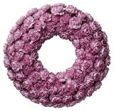 Classic Carnations Wreath - Flowers Box London