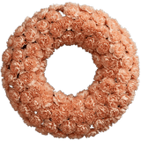 Classic Carnations Wreath - Flowers Box London