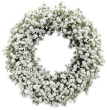 Classic Limonium Door Wreath - Flowers Box London