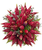Classic Lupinus Bouquet with Greenery - Flowers Box London