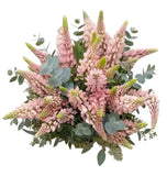 Classic Lupinus Bouquet with Greenery - Flowers Box London