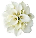 Classic White Calla Lily Bridal Bouquet - Flowers Box London