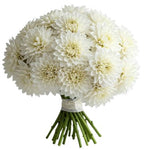 Classic White Dahlia Bouquet