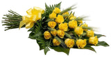 Classic Yellow Roses Sheaf - Flowers Box London