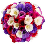 Colored Anemones Bouquet