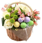 Colored Easter Basket