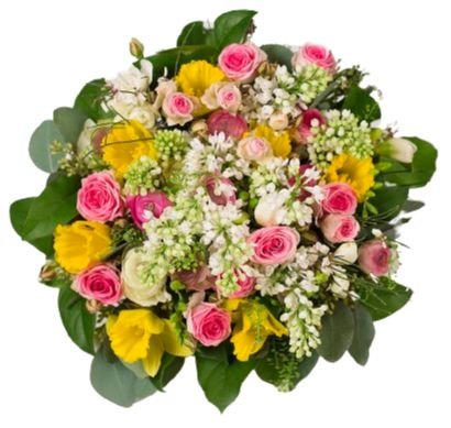 Colored Spring Bouquet - Flowers Box London