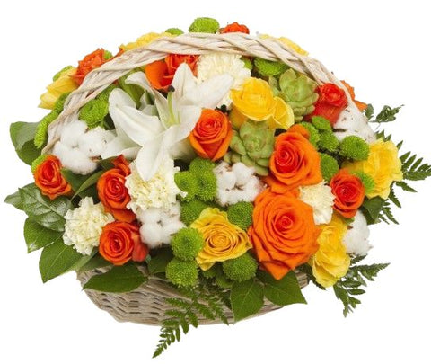 Colorful Memories Basket