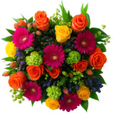 Colour of the World Bouquet - Flowers Box London