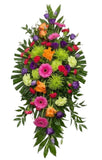 Colourful Flowers Casket Cover - Flowers Box London