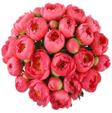 Coral Peonies Bouquet - Flowers Box London