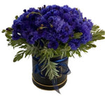Cornflowers with Greenery in Box