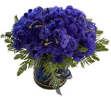 Cornflowers with Greenery in Box
