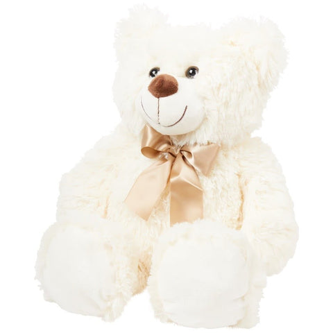 Cream Plush Teddy Bear 50cm - Flowers Box London