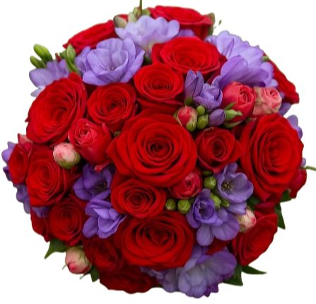Crimson Amethyst Bouquet