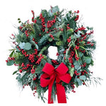 Crimson Winter Wreath