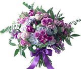 Crystal Meridian Blue Bouquet - Flowers Box London