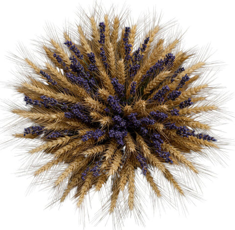 Cute Lavender and Weath Bouquet