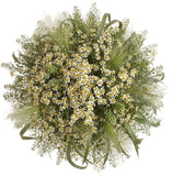 Daisy Tanacetum in Greenery Bouquet - Flowers Box London