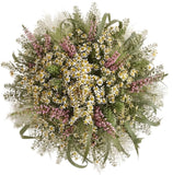Daisy Tanacetum with Pink Erica Bouquet - Flowers Box London
