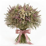 Daisy Tanacetum with Pink Erica Bouquet - Flowers Box London