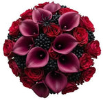 Dark Romance in Bloom Bouquet - Flowers Box London