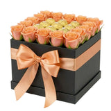 Delightful Box of Roses and Ferrero Rocher - Flowers Box London