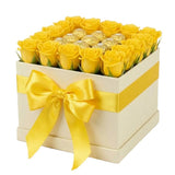 Delightful Box of Roses and Ferrero Rocher - Flowers Box London
