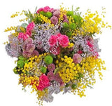 Delightful Colored Spring Bouquet - Flowers Box London