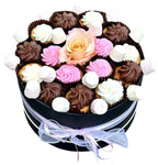 Delightful Cupcakes Box with Marshmallows