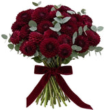 Dhalia Bouquet with Eucalyptus - Flowers Box London