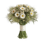 Duo Daisy with Panicum Grass Bouquet - Flowers Box London