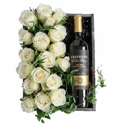 Elegance Luxury Gift Box - Flowers Box London