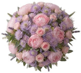 Elegant Peonies, Scabiosa and Lavender Bouquet - Flowers Box London