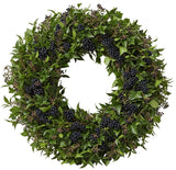 English Ivy Wreath with Berry - Flowers Box London