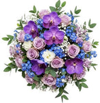 Eternal Bloom in Lavender Bouquet - Flowers Box London
