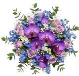 Eternal Bloom in Lavender Bouquet - Flowers Box London