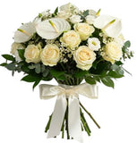 Eternal White Bloom Harmony Bouquet