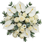 Eternal White Bloom Harmony Bouquet