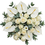 Eternal White Bloom Harmony Bouquet