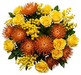 Exotic and Mimosa Bouquet - Flowers Box London