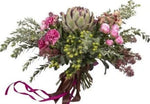Exotic Cynara in Pink Blooms Bouquet