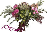 Exotic Cynara in Pink Blooms Bouquet