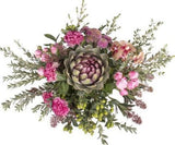 Exotic Cynara in Pink Blooms Bouquet