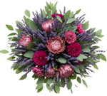 Exotic Pink Protea with Lavender Bouquet