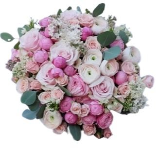 Fabulous Blooms Romantic Bouquet - Flowers Box London