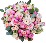 Fabulous Blooms Romantic Bouquet - Flowers Box London