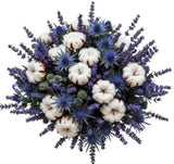 Fields of Lavender and Cotton Bouquet - Flowers Box London