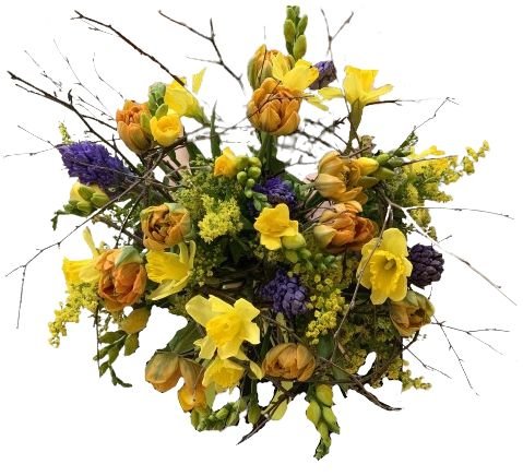 Fragrant and Beauty Spring Bouquet - Flowers Box London